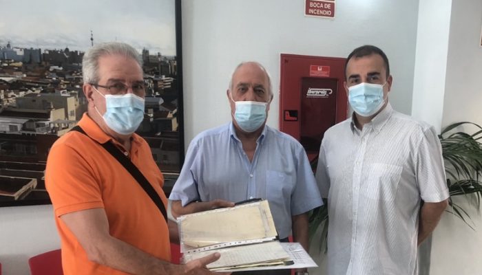 Vicente Claramunt cede documentos al SHLP